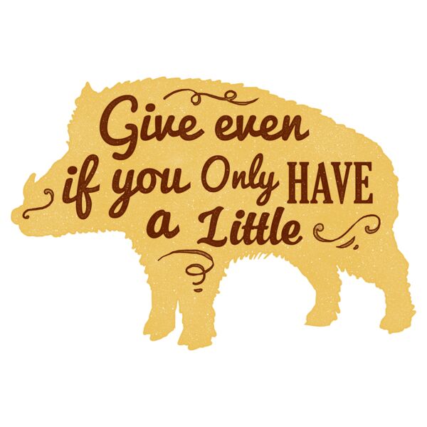 Give Even If You Have a Little Thumbnail